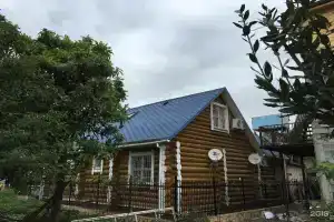 Domik s goluboy kryshey Cottage