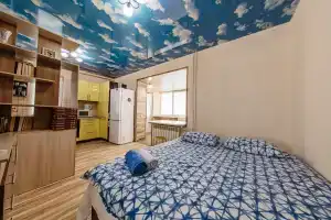 Studiya #4 na Blagoeva s parkovkoy i mangalom Apartments, Tver