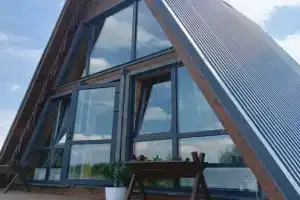 Skandinavskiy dom s panoramnymi oknami Cottage, Perm