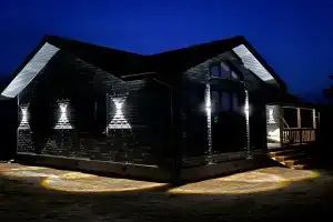 House with panoramic windows, Zaltso