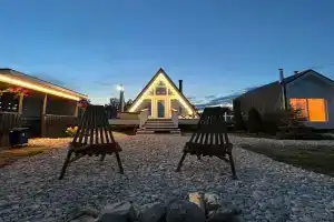 White glamp Camping, Kuybyshevsky Zaton