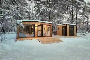 Veter v sosnah Cottage, Vinzili