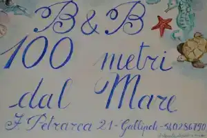 B&B 100 Metri dal mare, Gallipoli