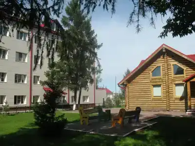 Sanatorium-profilaktoriy Zheleznodorozhnik na stantsii Tayga, strukturnoe podrazdelenie Direktsii sotsialnoy sfery Zapadno-Sibirskoy zheleznoy dorogi filiala RZhD - 0