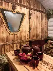 Eko S Russkoy Baney Medvezhye Urochische Private House - 13