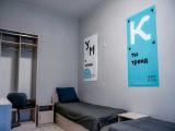 Односпальная кровать в общем Roomе с 4 beds