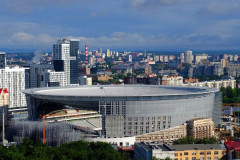 Central Stadium in Yekaterinburg