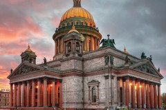 Saint Isaac's Cathedral in Saint Petersburg