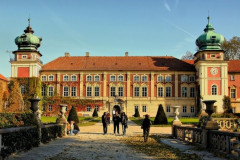 Castle of Lubomirskii in Lantsut